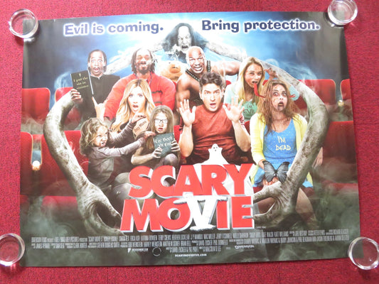 SCARY MOVIE V UK QUAD (30"x 40") ROLLED POSTER CHARLIE SHEEN SNOOP DOGG 2013 Rendezvous Cinema Movie posters