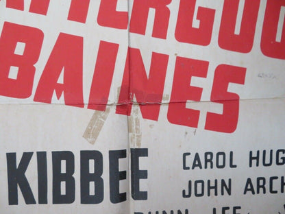 SCATTERGOOD BAINES US ONE SHEET POSTER GUY KIBBEE CAROL HUGHES 1941 - Rendezvous Cinema