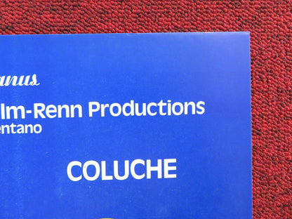 SCEMO DI GUERRA - A ITALIAN FOTOBUSTA POSTER BEPPE GRILLO COLUCHE 1985 Rendezvous Cinema Movie posters