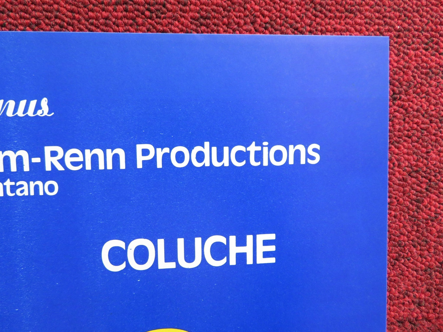 SCEMO DI GUERRA - B ITALIAN FOTOBUSTA POSTER BEPPE GRILLO COLUCHE 1985 Rendezvous Cinema Movie posters