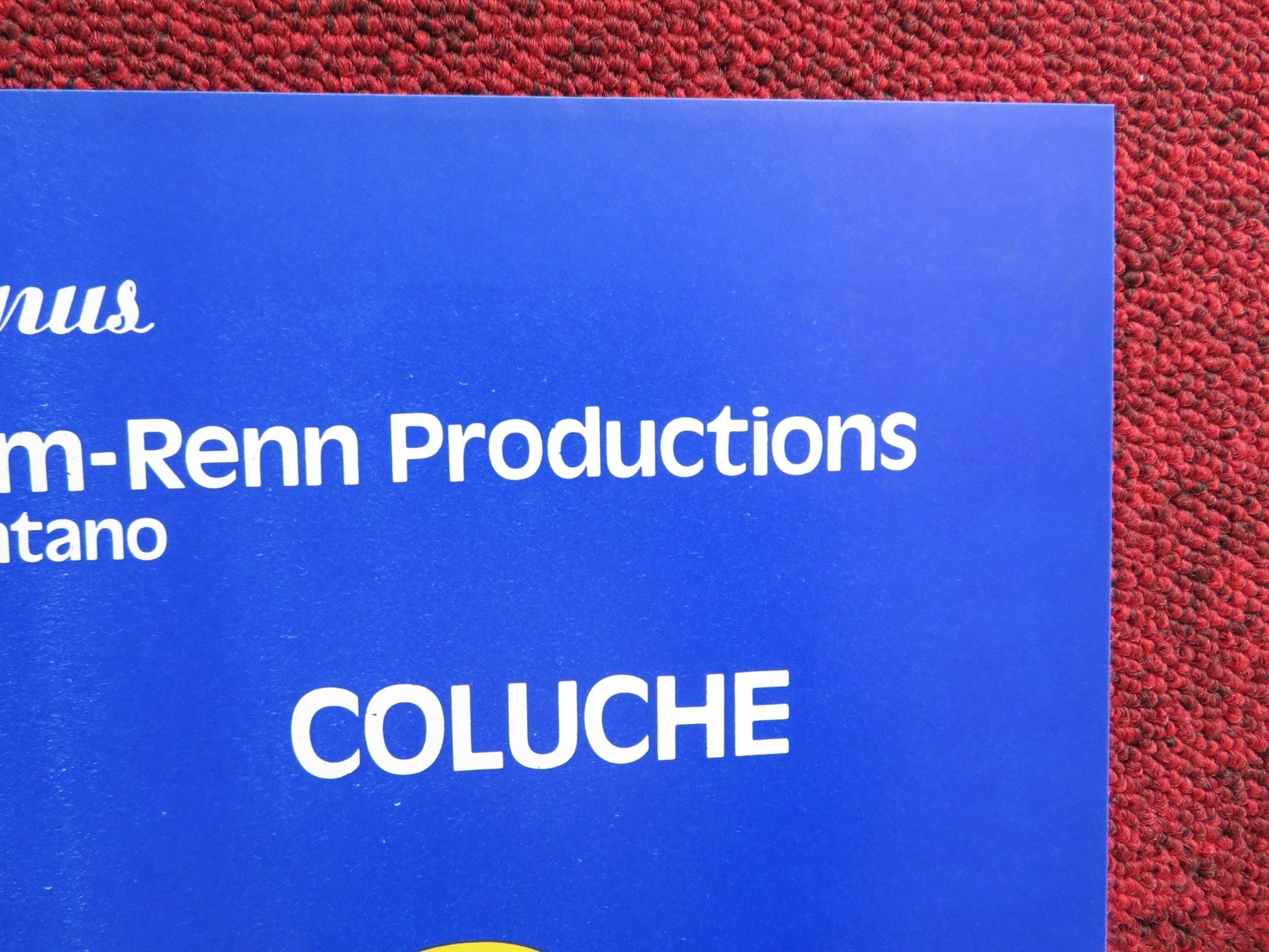 SCEMO DI GUERRA - B ITALIAN FOTOBUSTA POSTER BEPPE GRILLO COLUCHE 1985 Rendezvous Cinema Movie posters