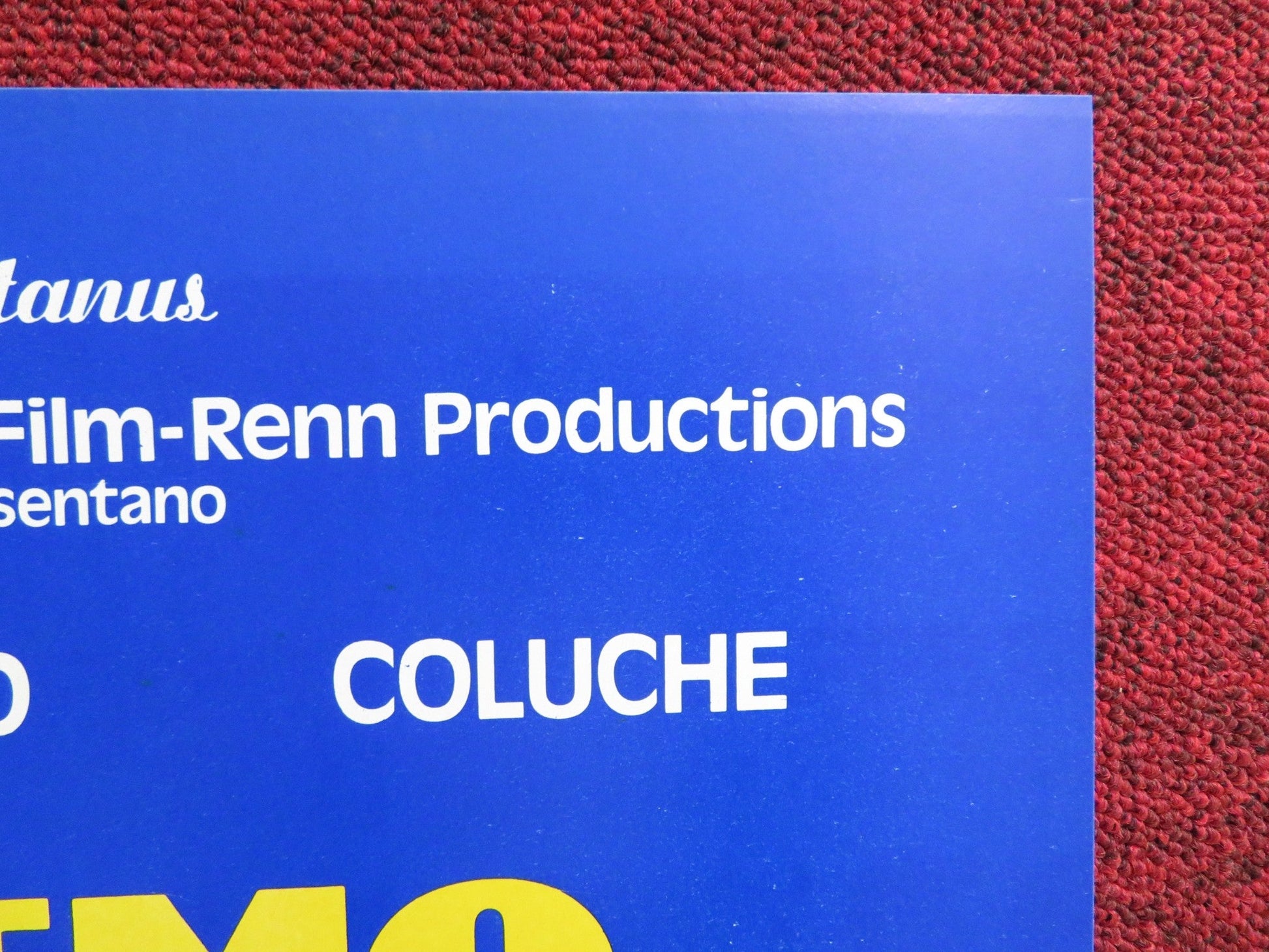 SCEMO DI GUERRA - D ITALIAN FOTOBUSTA POSTER BEPPE GRILLO COLUCHE 1985 Rendezvous Cinema Movie posters