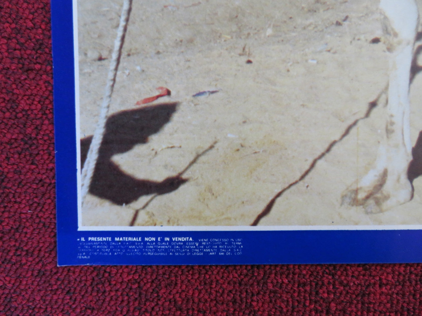 SCEMO DI GUERRA - F ITALIAN FOTOBUSTA POSTER BEPPE GRILLO COLUCHE 1985 Rendezvous Cinema Movie posters