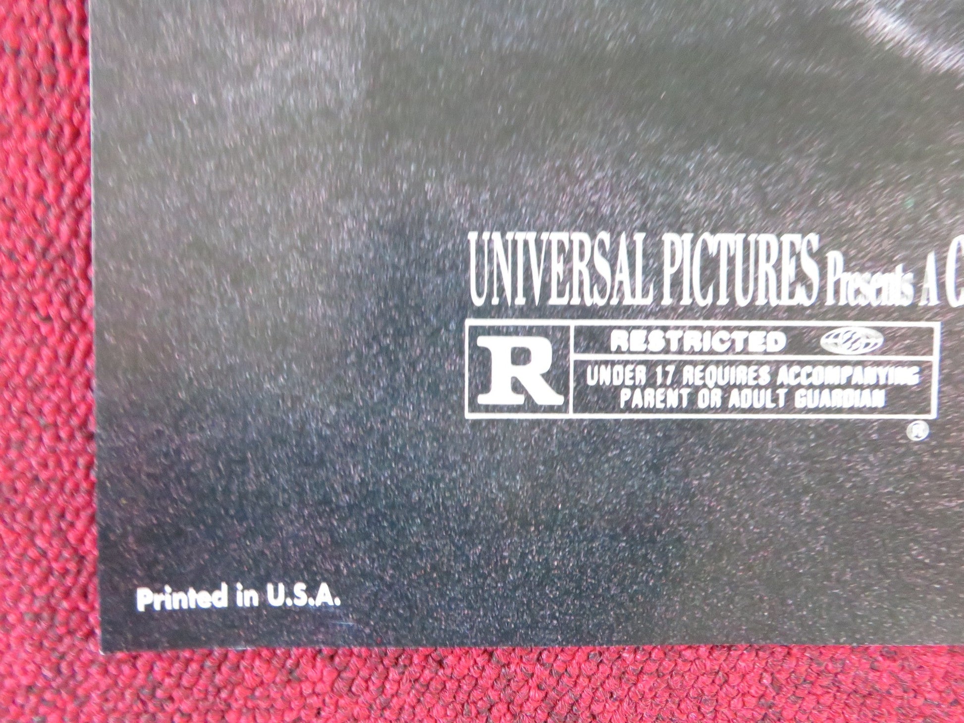 SCENT OF A WOMAN FOLDED US ONE SHEET POSTER AL PACINO CHRIS O'DONNELL 1992 Rendezvous Cinema Movie posters