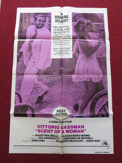 SCENT OF A WOMAN FOLDED US ONE SHEET POSTER VITTORIO GASSMAN 1976 Rendezvous Cinema Movie posters