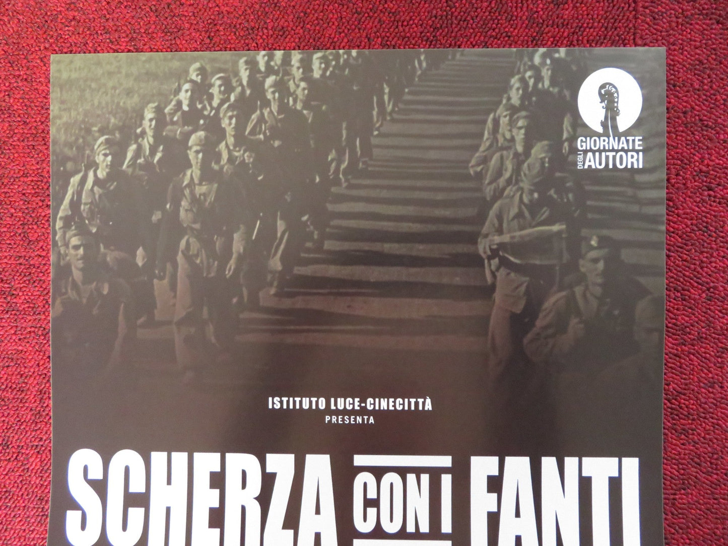 SCHERZA CON I FANTI ITALIAN LOCANDINA POSTER GIANFRANCO PANNONE 2019 Rendezvous Cinema Movie posters