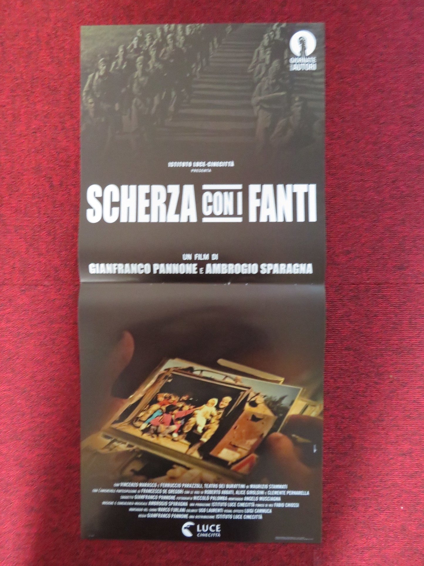 SCHERZA CON I FANTI ITALIAN LOCANDINA POSTER GIANFRANCO PANNONE 2019 Rendezvous Cinema Movie posters