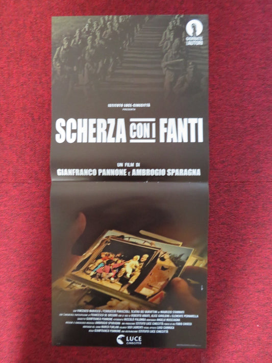 SCHERZA CON I FANTI ITALIAN LOCANDINA POSTER GIANFRANCO PANNONE 2019 Rendezvous Cinema Movie posters