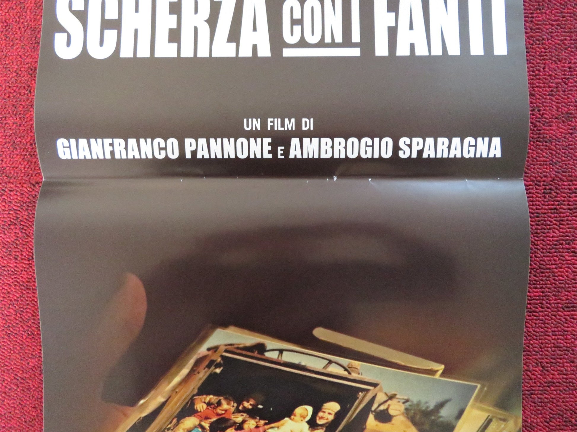 SCHERZA CON I FANTI ITALIAN LOCANDINA POSTER GIANFRANCO PANNONE 2019 Rendezvous Cinema Movie posters