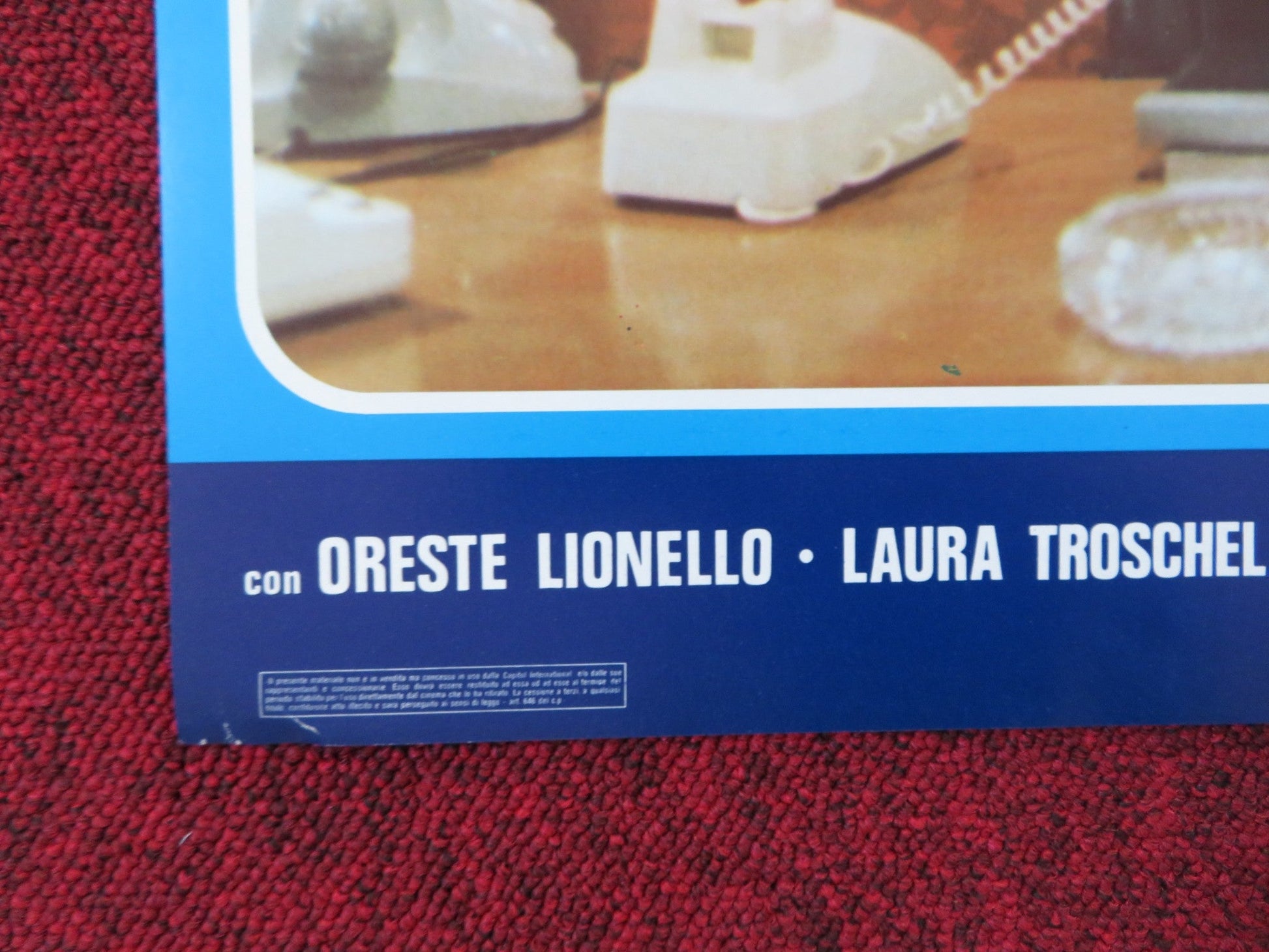 SCHERZI DA PRETE - A ITALIAN FOTOBUSTA POSTER PIPPO FRANCO LINO TOFFOLO 1978 Rendezvous Cinema Movie posters