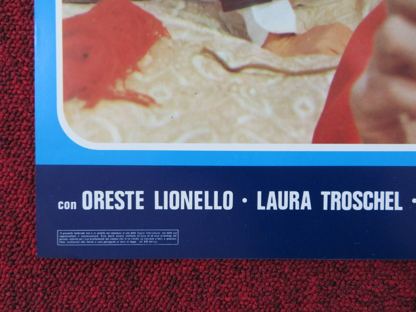 SCHERZI DA PRETE - C ITALIAN FOTOBUSTA POSTER PIPPO FRANCO LINO TOFFOLO 1978 Rendezvous Cinema Movie posters