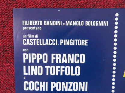 SCHERZI DA PRETE - F ITALIAN FOTOBUSTA POSTER PIPPO FRANCO LINO TOFFOLO 1978 Rendezvous Cinema Movie posters