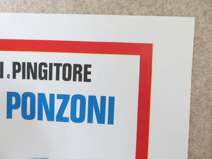 SCHERZI DA PRETE ITALIAN 2 FOGLIO POSTER PIPPO FRANCO LINO TOFFOLO 1978 Rendezvous Cinema Movie posters