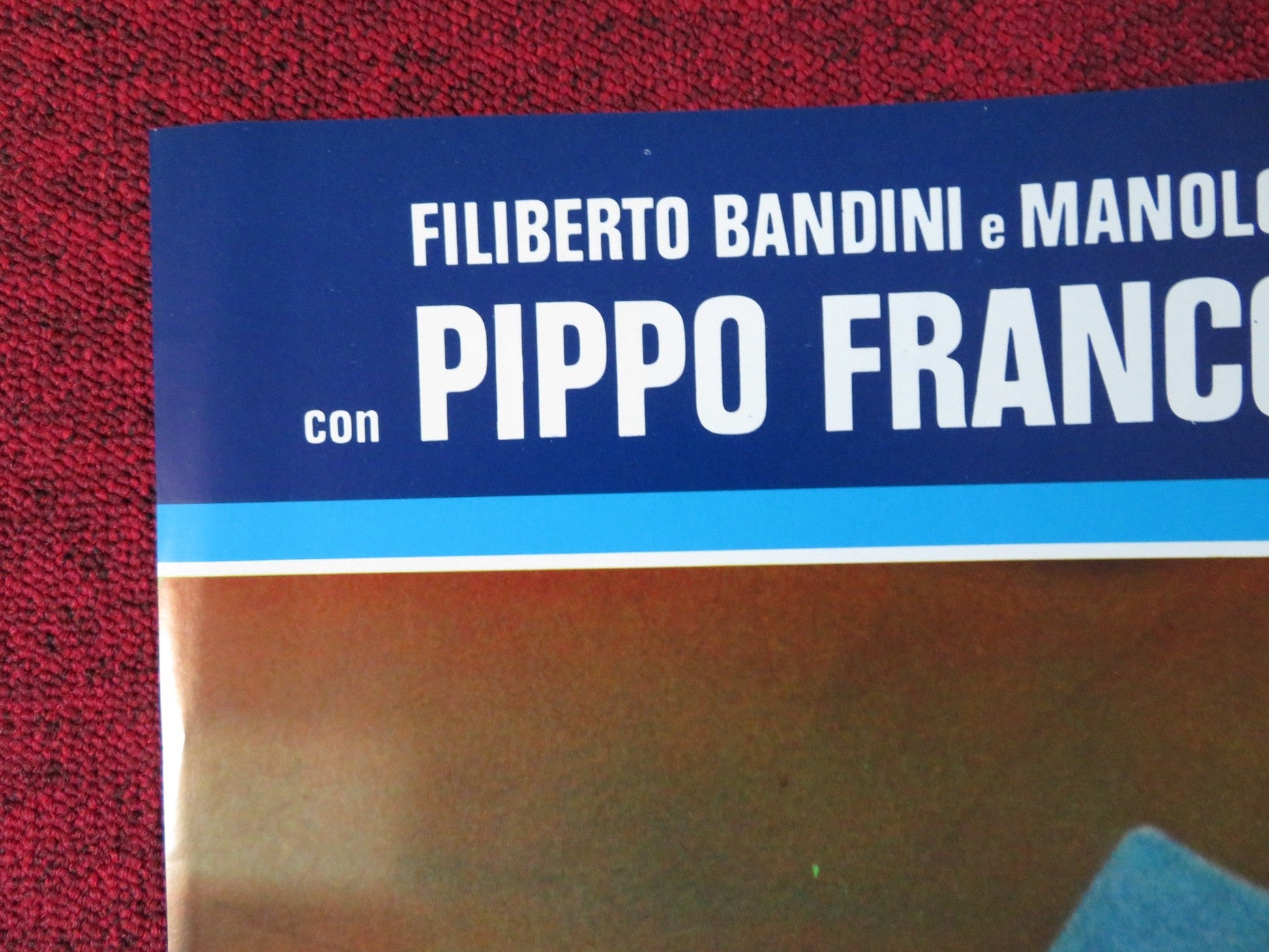 SCHERZI DA PRETE ITALIAN FOGLIO POSTER PIPPO FRANCO LINO TOFFOLO 1978 Rendezvous Cinema Movie posters