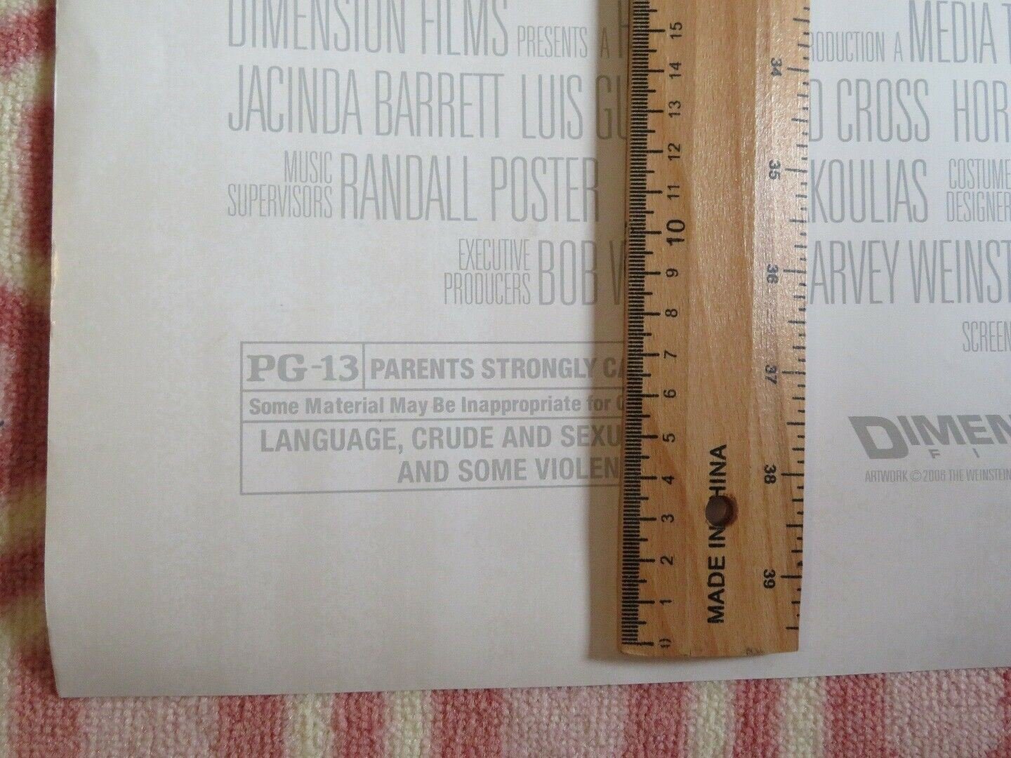 SCHOOL FOR SCOUNDRELS US ONE SHEET ROLLED POSTER BILLY BOB THORNTON JON HEDER Movie posters