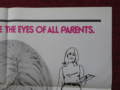 SCHOOL GIRLS GROWING UP FOLDED US ONE SHEET POSTER GERD ARNAU 1972 Rendezvous Cinema Movie posters