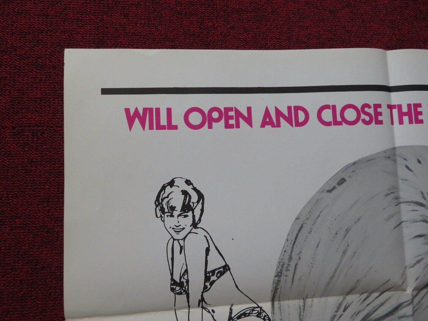 SCHOOL GIRLS GROWING UP FOLDED US ONE SHEET POSTER GERD ARNAU 1972 Rendezvous Cinema Movie posters