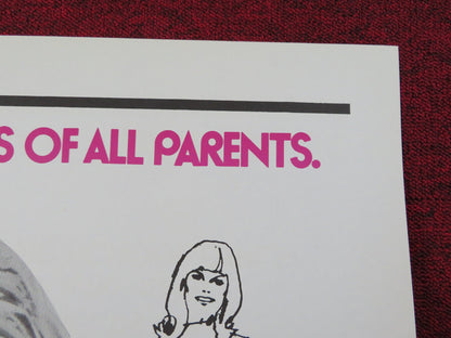 SCHOOL GIRLS GROWING UP US TRI FOLDED ONE SHEET ROLLED POSTER CLAUDIA HOLL 1972 Rendezvous Cinema Movie posters