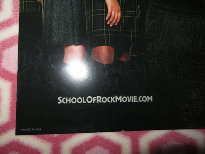 SCHOOL OF ROCK US ONE SHEET POSTER JACK BLACK 2003 Movie posters