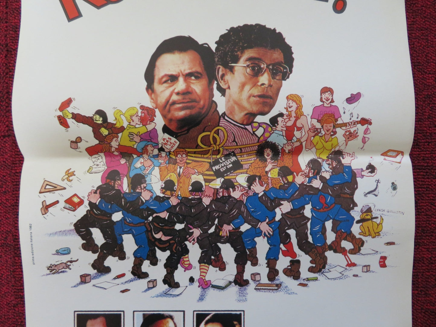 SCHOOLS FALLING APART ITALIAN LOCANDINA POSTER MICHEL GALABRU DARRY COWL 1981 Rendezvous Cinema Movie posters