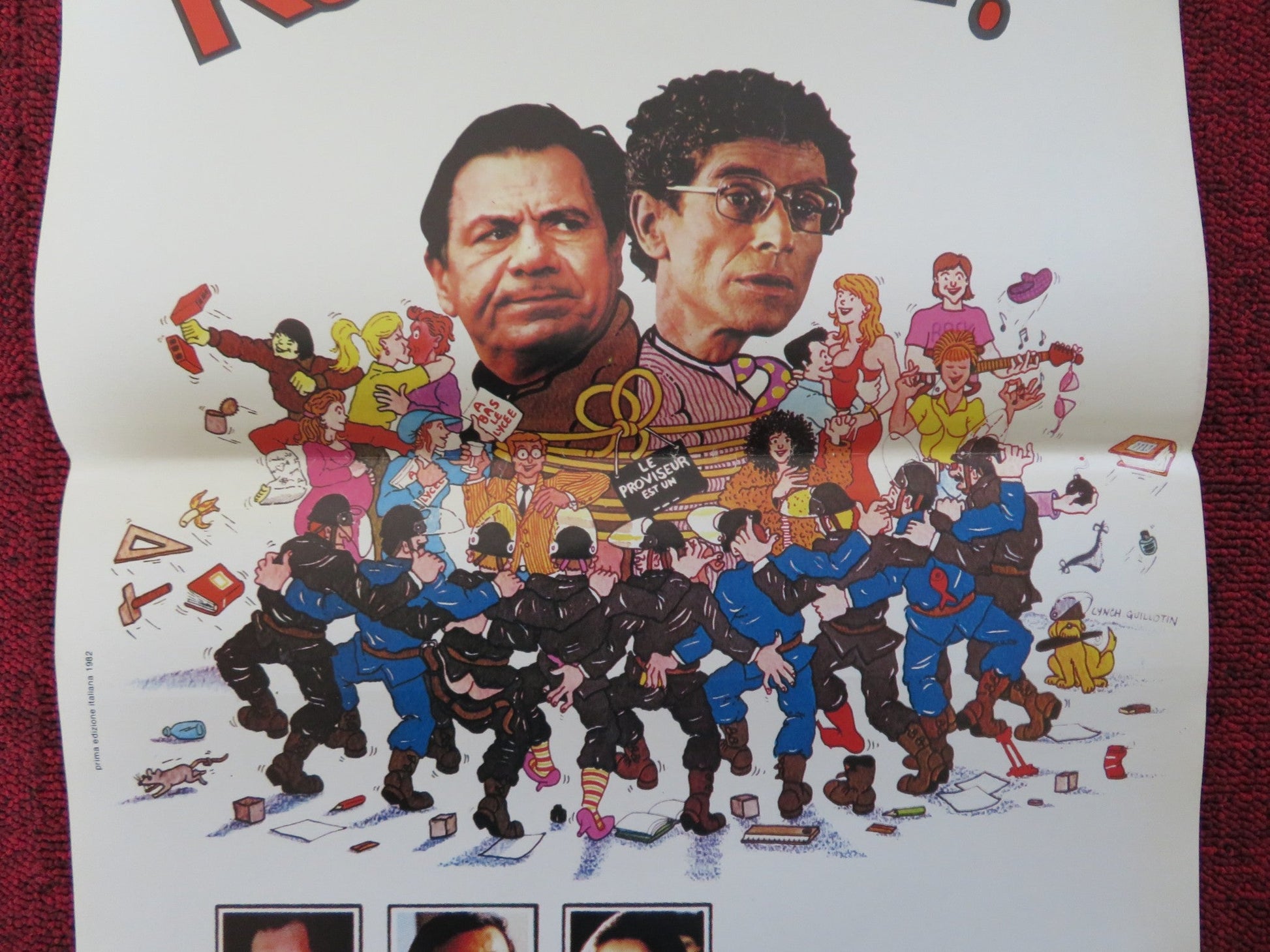 SCHOOLS FALLING APART ITALIAN LOCANDINA POSTER MICHEL GALABRU DARRY COWL 1981 Rendezvous Cinema Movie posters