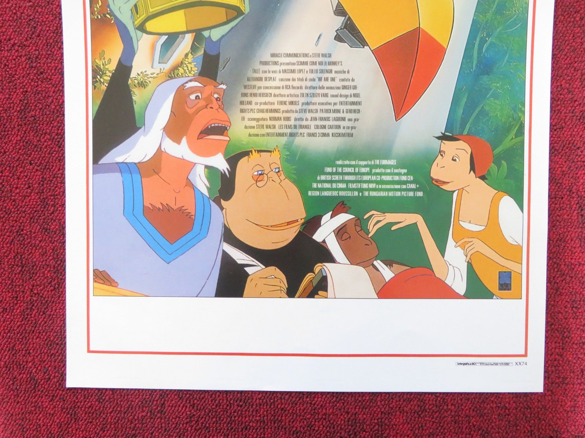 SCIMMIE COME NOI ITALIAN LOCANDINA POSTER MATT HILL SALLY ANN MARSH 1999 Rendezvous Cinema Movie posters