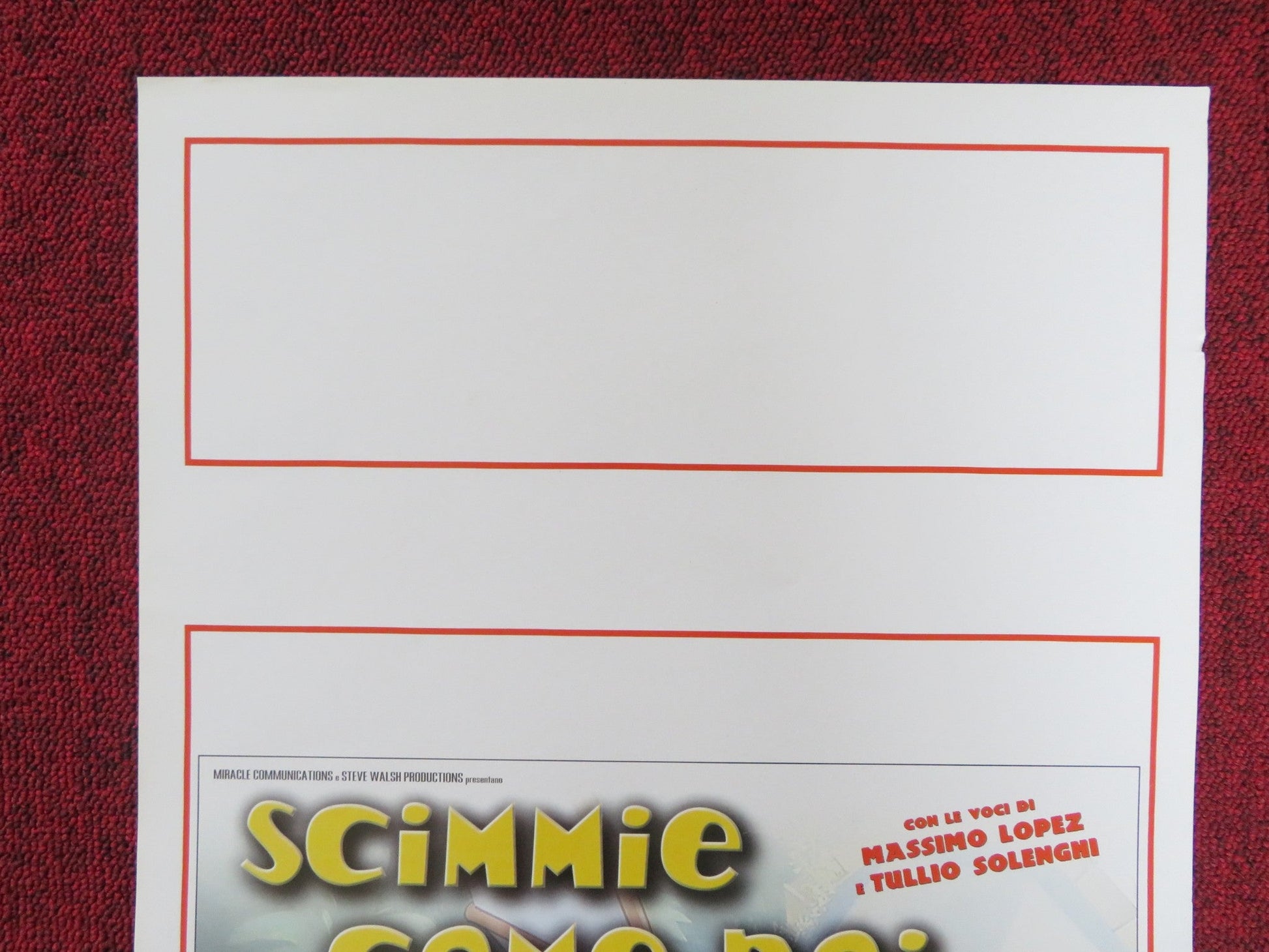 SCIMMIE COME NOI ITALIAN LOCANDINA POSTER MATT HILL SALLY ANN MARSH 1999 Rendezvous Cinema Movie posters