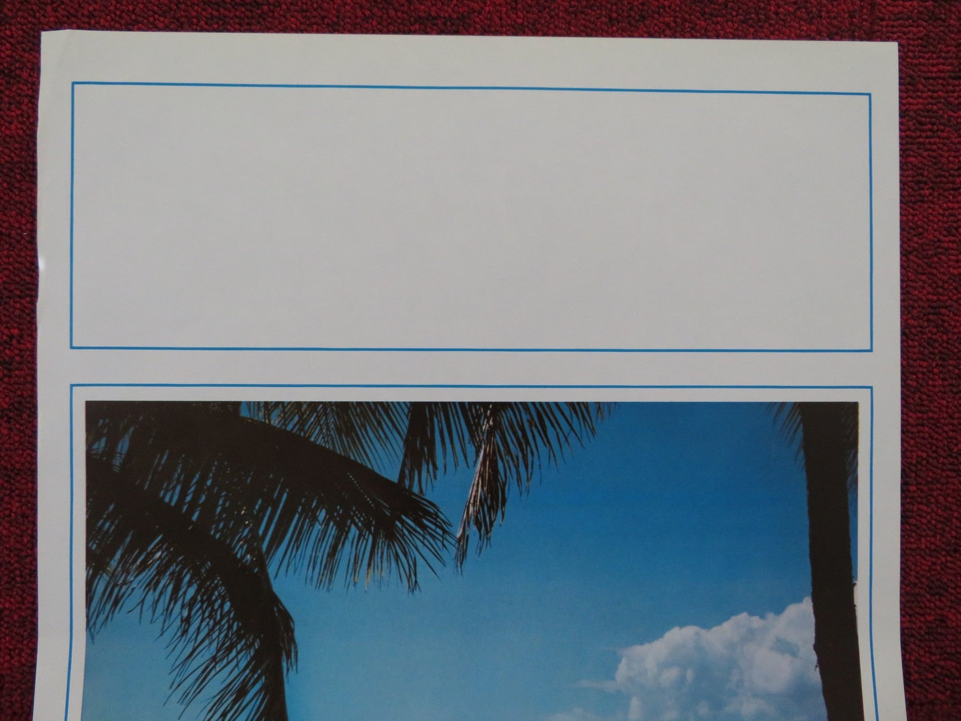 SCIROCCO ITALIAN LOCANDINA POSTER FIONA GELIN ENZO DECARO 1987 Rendezvous Cinema Movie posters