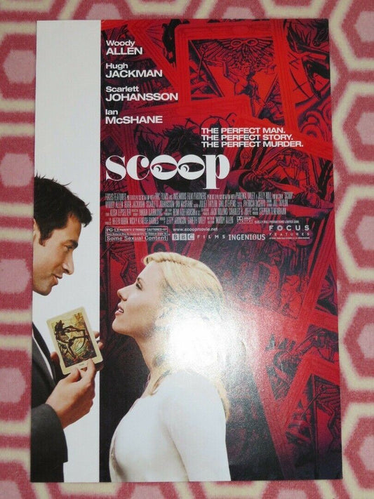 SCOOP US MINI (11.5"x 17") POSTER SCARLETT JOHANSSON WODDY ALLEN 2006 Movie posters