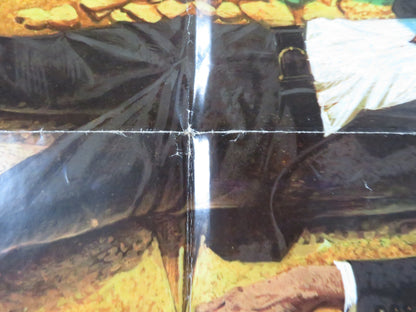 SCORPIO - STYLE B FOLDED US ONE SHEET POSTER BURT LANCASTER ALAIN DELON 1973 Rendezvous Cinema Movie posters