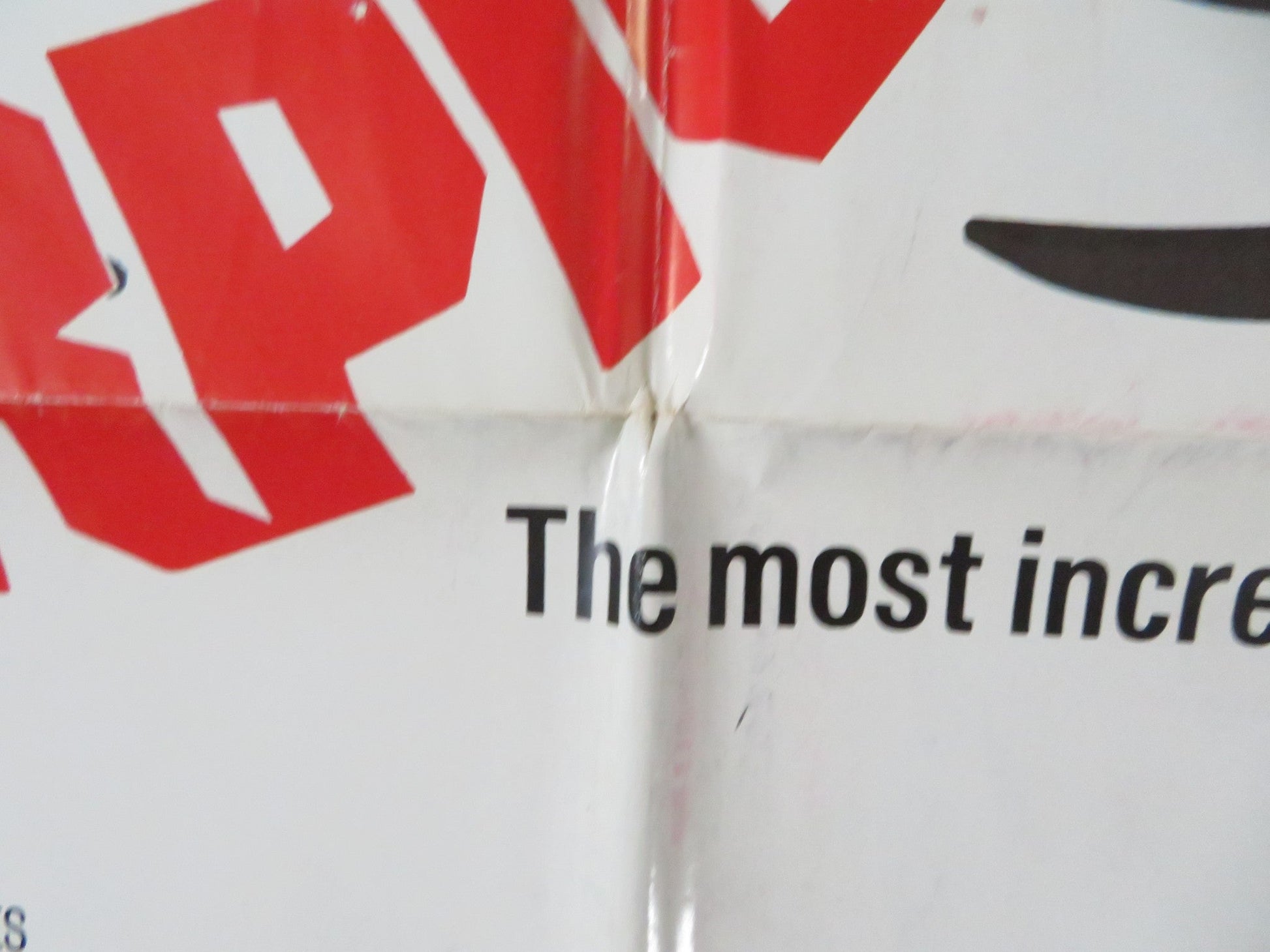 SCORPIO - STYLE B FOLDED US ONE SHEET POSTER BURT LANCASTER ALAIN DELON 1973 Rendezvous Cinema Movie posters