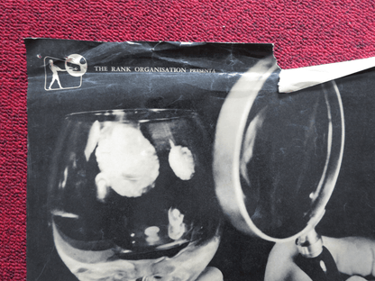 SCOTLAND YARD: MOSAICO DI UN DELITTO / Jigsaw ITALIAN FOTOBUSTA POSTER 1962 Rendezvous Cinema Movie posters