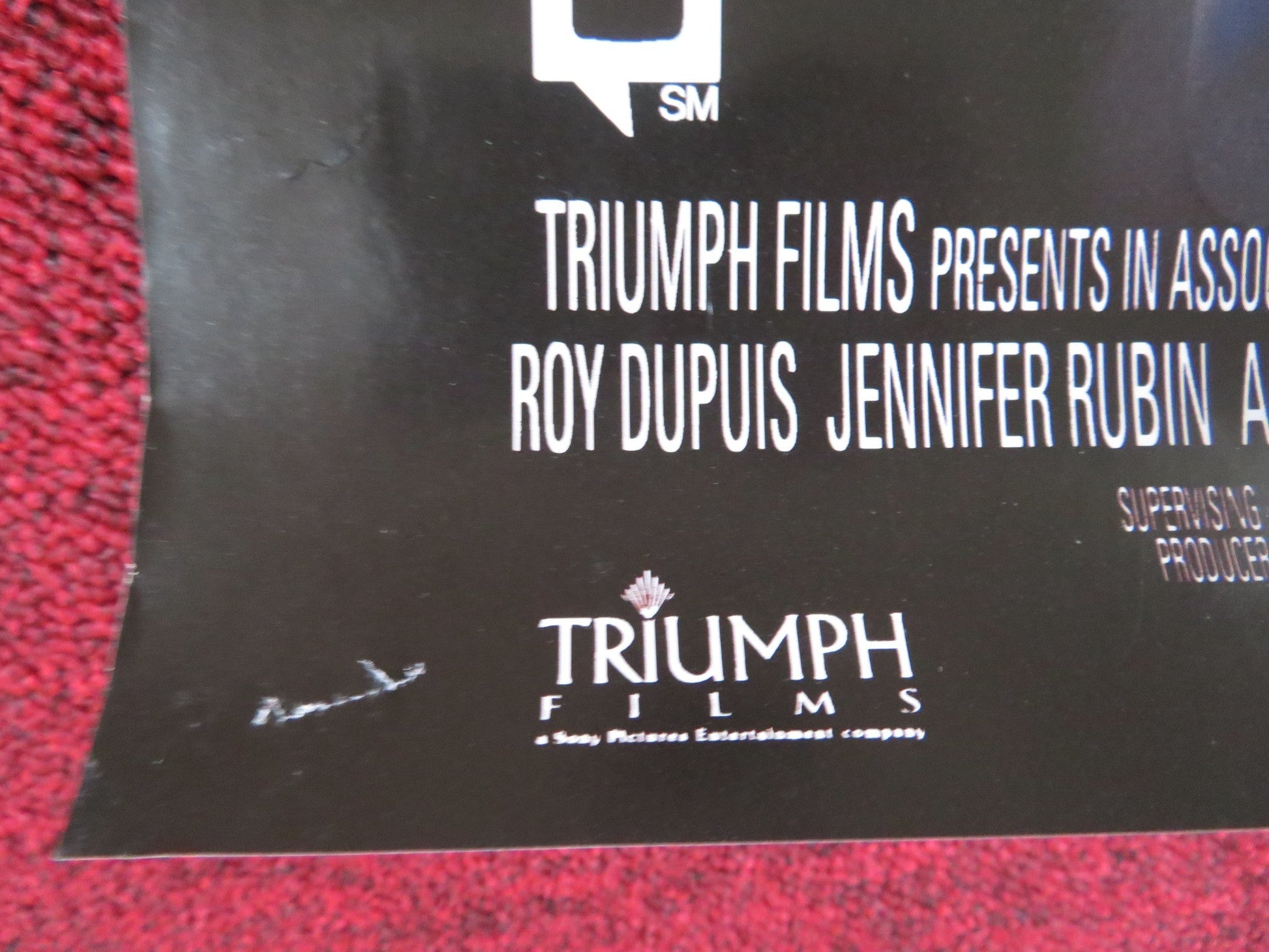 SCREAMERS VHS POSTER PETER WELLERROY DUPUIS 1995 Rendezvous Cinema Movie posters