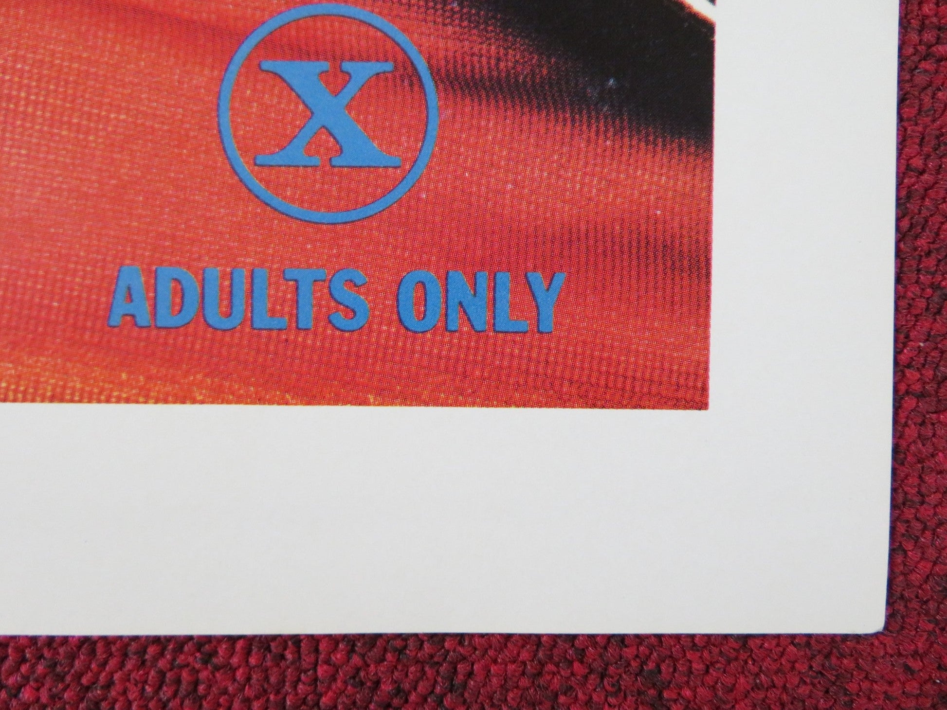 SCREWPLES US TRI FOLDED ONE SHEET ROLLED POSTER KANDI BARBOUR SERENA 1979 Rendezvous Cinema Movie posters