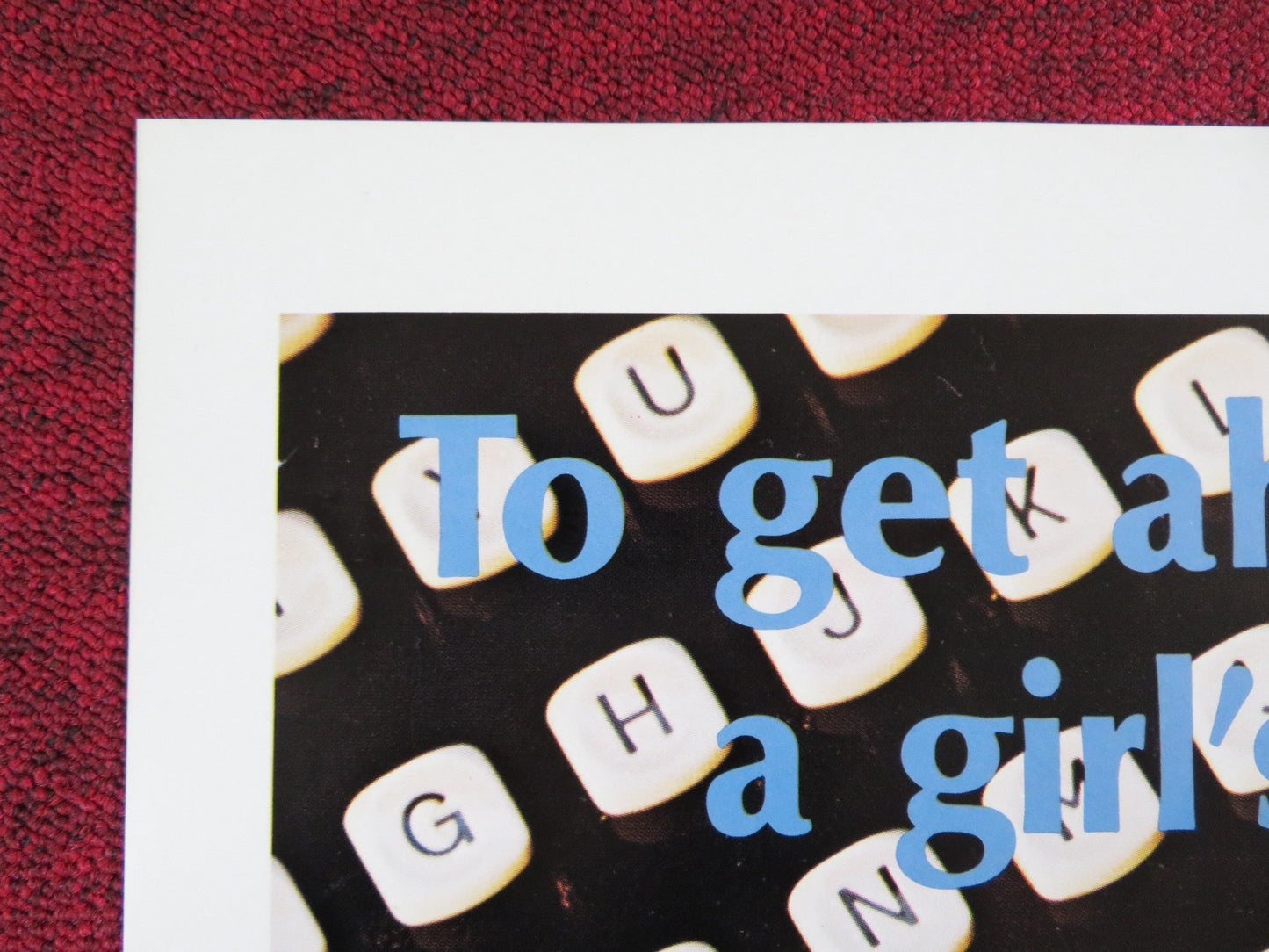 SCREWPLES US TRI FOLDED ONE SHEET ROLLED POSTER KANDI BARBOUR SERENA 1979 Rendezvous Cinema Movie posters