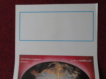 SCUGNIZZI ITALIAN LOCANDINA (27.5"x13") POSTER LEO GULLOTTA NANNI LOY 1989 Movie posters