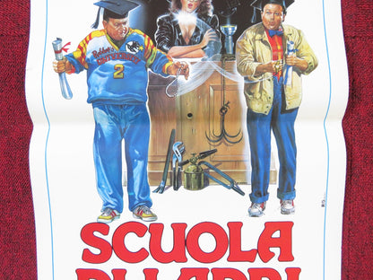 SCUOLA DI LADRI - PARTE SECONDA ITALIAN LOCANDINA POSTER PAOLO VILLAGGIO 1987 Rendezvous Cinema Movie posters