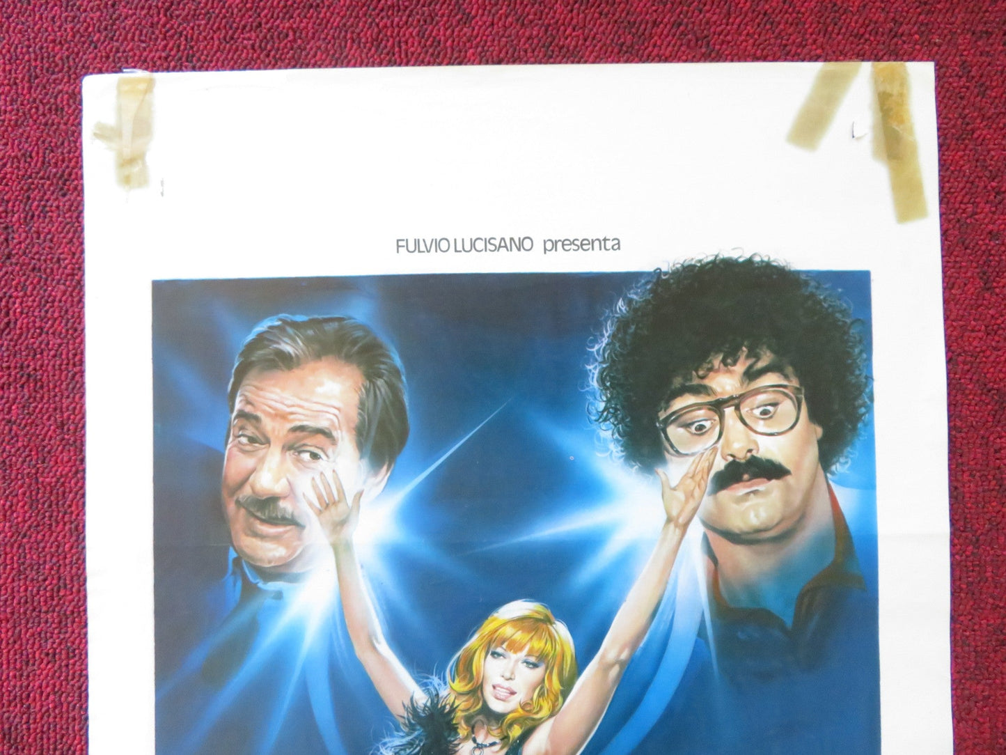 SCUSA SE E'POCO ITALIAN LOCANDINA POSTER MONICA VITTI UGO TOGNAZZI 1982 Rendezvous Cinema Movie posters