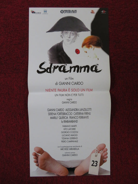 SDRAMMA ITALIAN LOCANDINA POSTER FABIANO MARTI VITO LATORRE 2013 Rendezvous Cinema Movie posters
