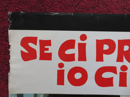 SE CI PROVI...IO CI STO! - A ITALIAN FOTOBUSTA POSTER CLIFF GORMAN 1973 Rendezvous Cinema Movie posters