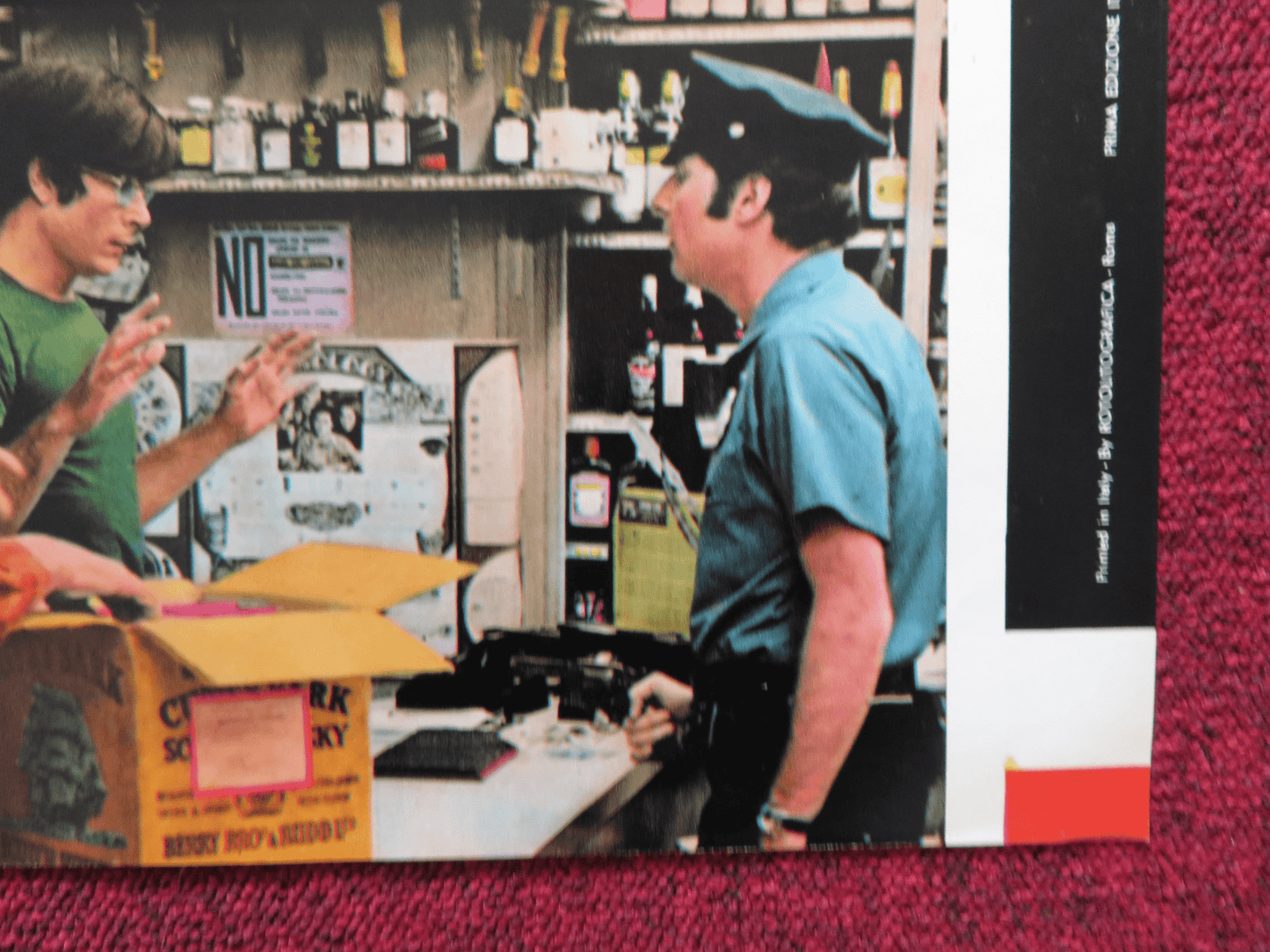 SE CI PROVI...IO CI STO! - B ITALIAN FOTOBUSTA POSTER CLIFF GORMAN 1973 Rendezvous Cinema Movie posters