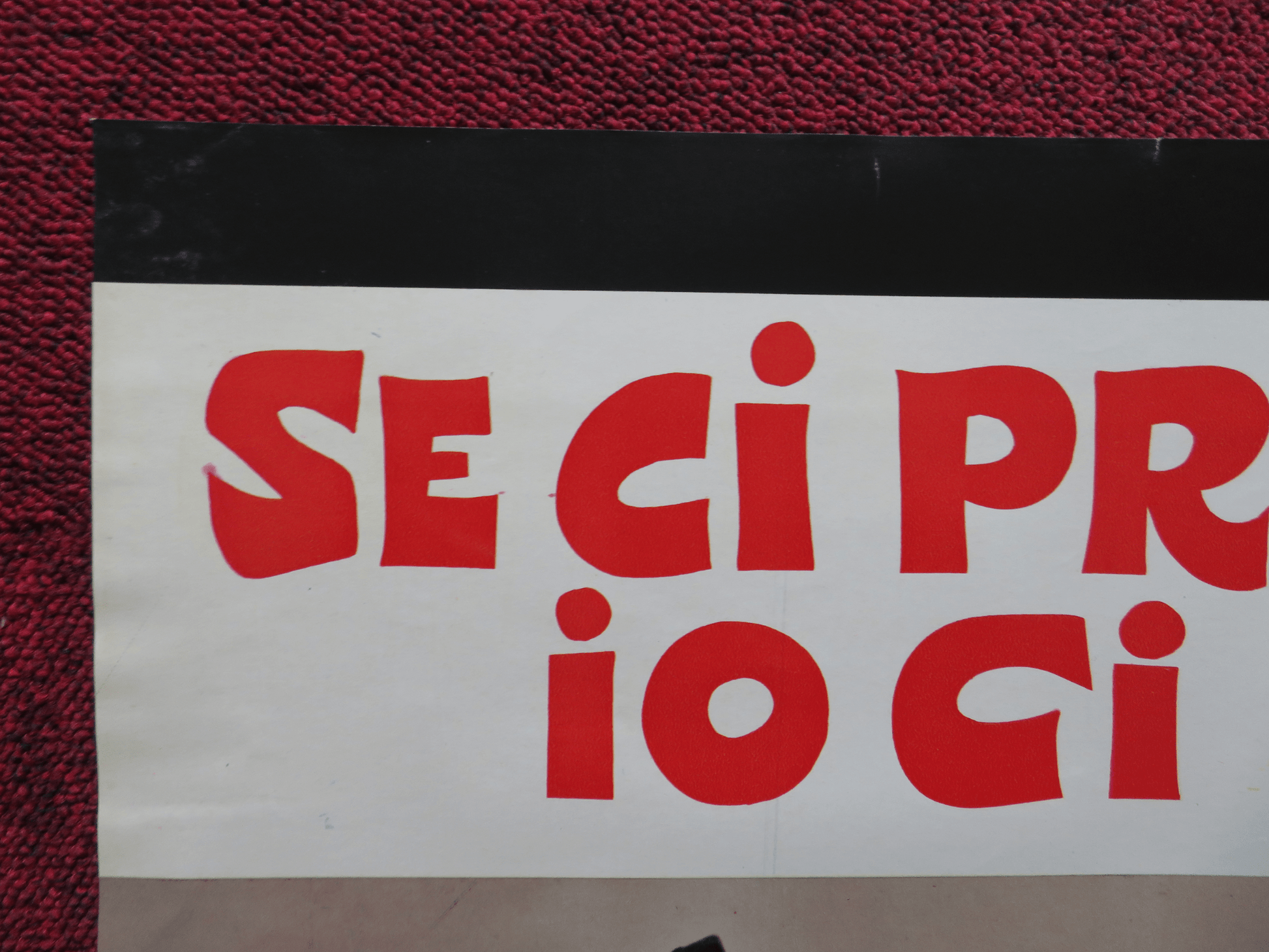 SE CI PROVI...IO CI STO! - D ITALIAN FOTOBUSTA POSTER CLIFF GORMAN 1973 Rendezvous Cinema Movie posters