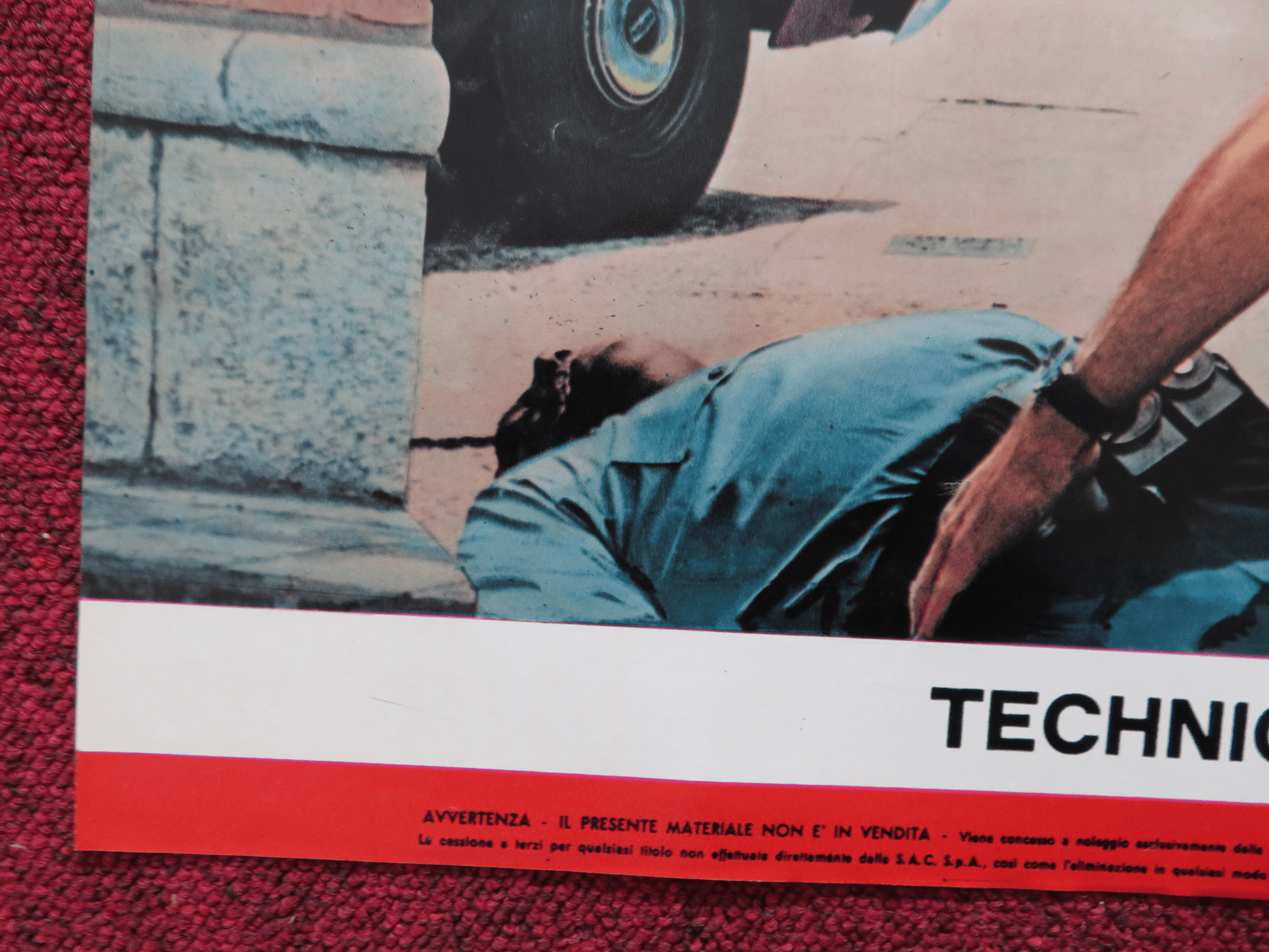 SE CI PROVI...IO CI STO! - E ITALIAN FOTOBUSTA POSTER CLIFF GORMAN 1973 Rendezvous Cinema Movie posters