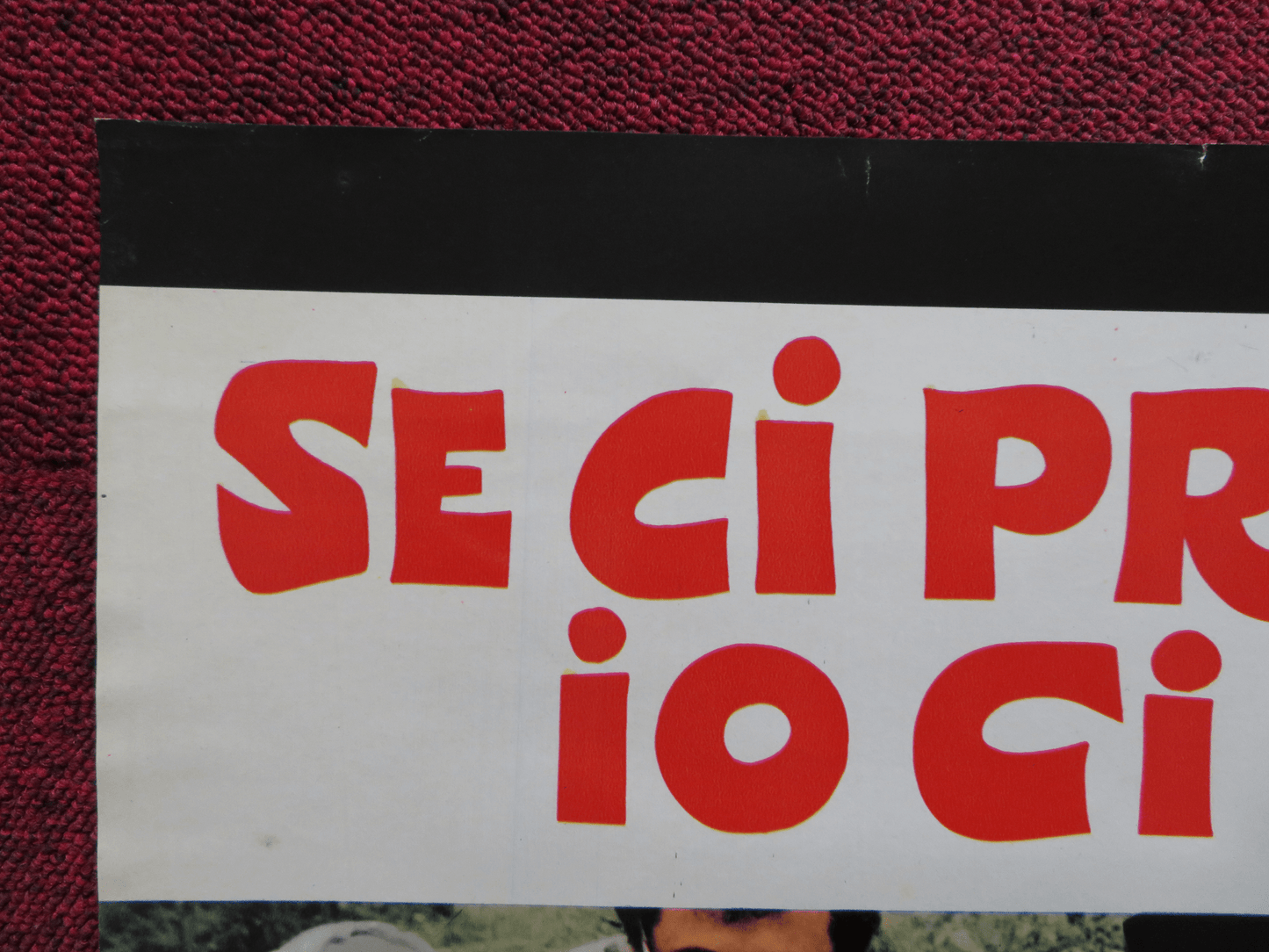 SE CI PROVI...IO CI STO! - G ITALIAN FOTOBUSTA POSTER CLIFF GORMAN 1973 Rendezvous Cinema Movie posters