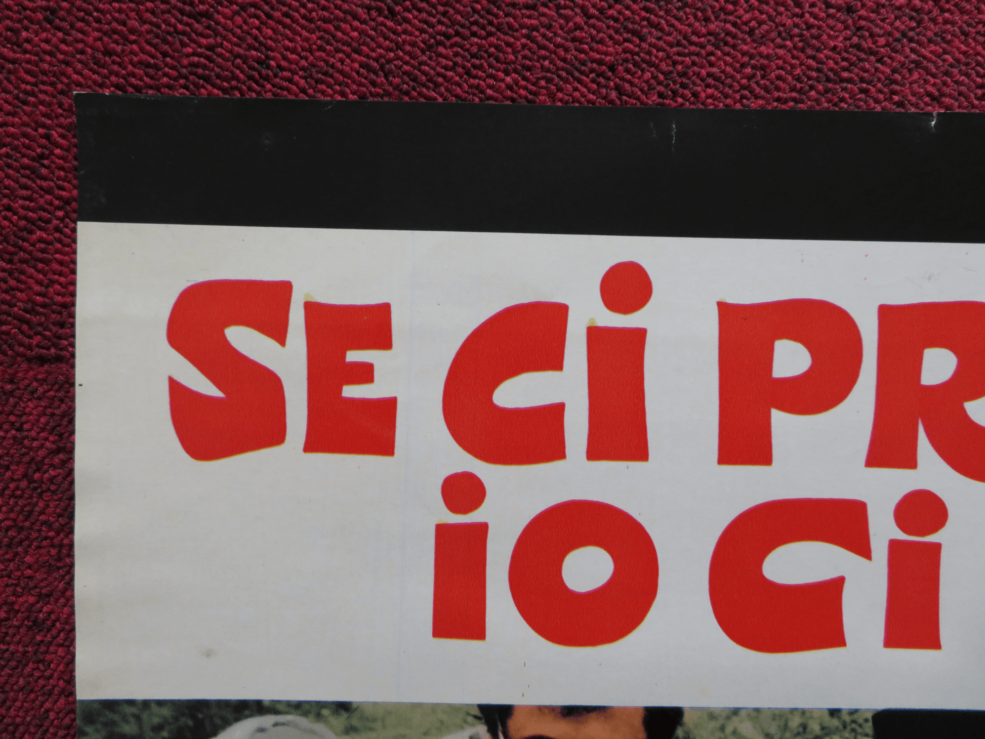 SE CI PROVI...IO CI STO! - G ITALIAN FOTOBUSTA POSTER CLIFF GORMAN 1973 Rendezvous Cinema Movie posters