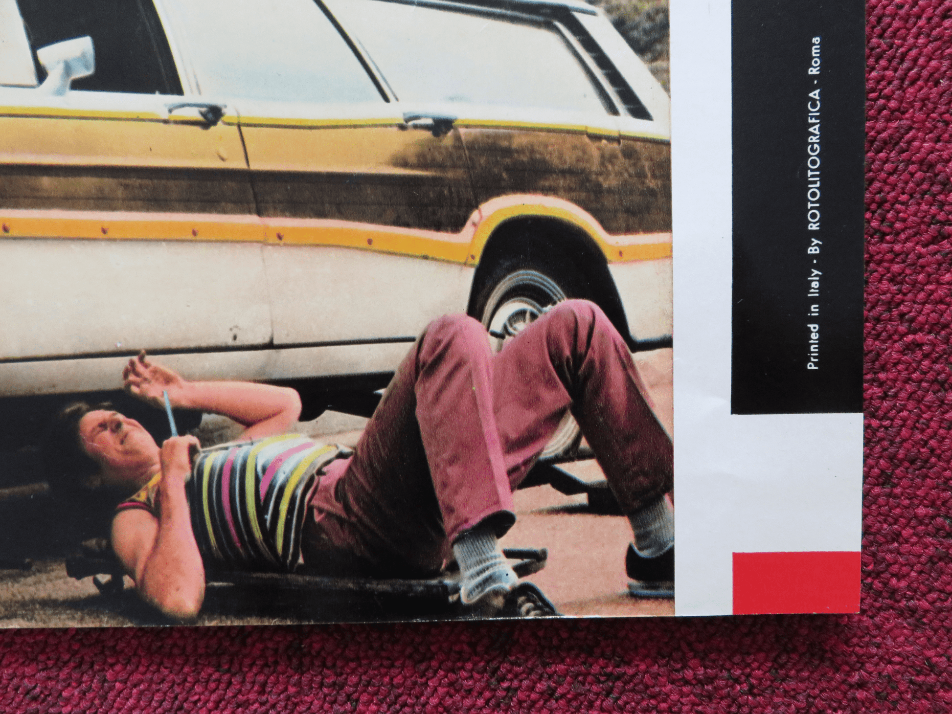 SE CI PROVI...IO CI STO! - H ITALIAN FOTOBUSTA POSTER CLIFF GORMAN 1973 Rendezvous Cinema Movie posters