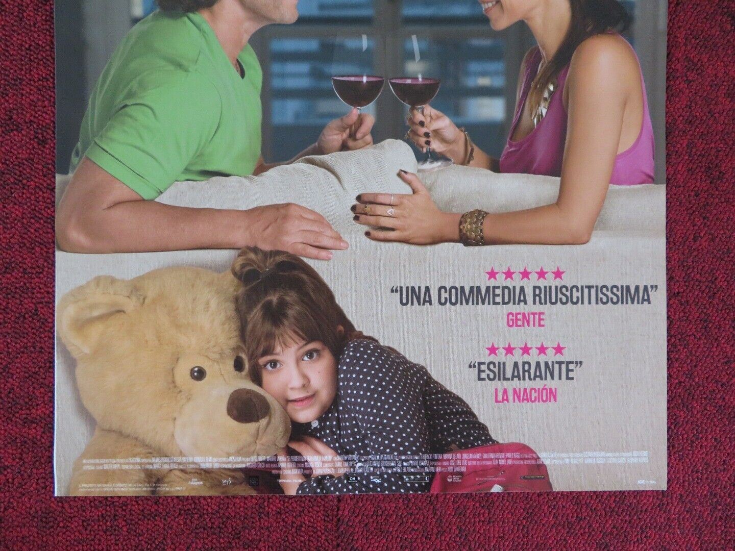 SE PERMETTI NON PARLARMI DI BAMBINI! ITALIAN LOCANDINA (26.5"x12.5") POSTER 2015 Rendezvous Cinema Movie posters