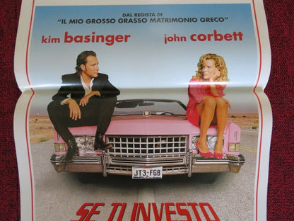 SE TI INVESTO MI SPOSI? ITALIAN LOCANDINA (27.5"x13") POSTER KIM BASINGER 2005 - Rendezvous Cinema