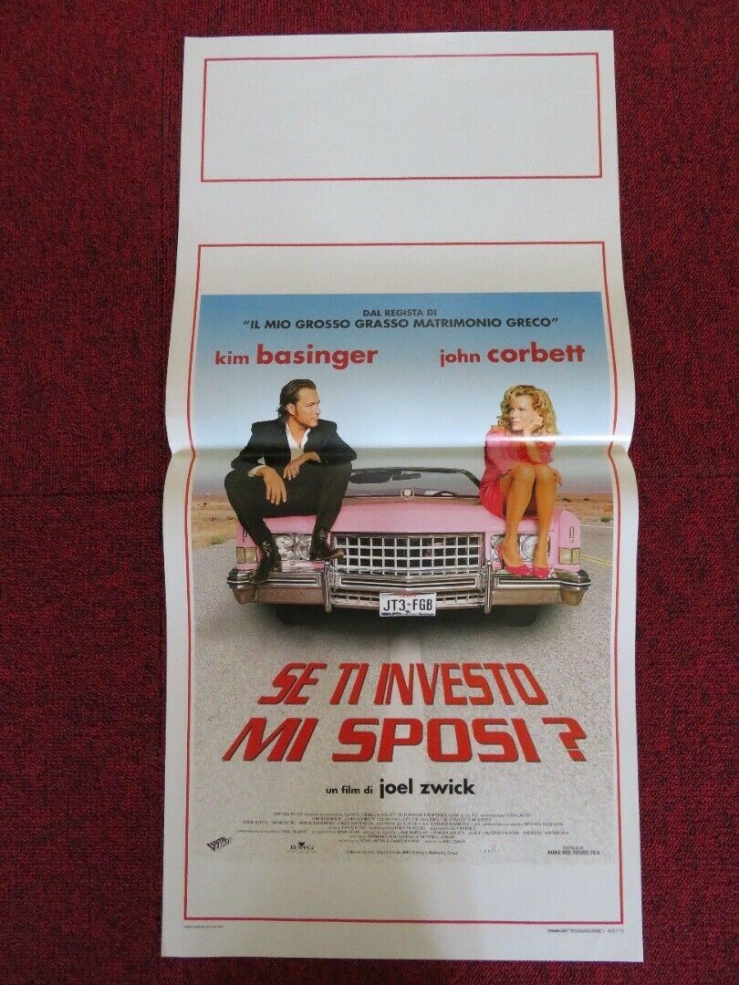 SE TI INVESTO MI SPOSI? ITALIAN LOCANDINA (27.5"x13") POSTER KIM BASINGER 2005 - Rendezvous Cinema