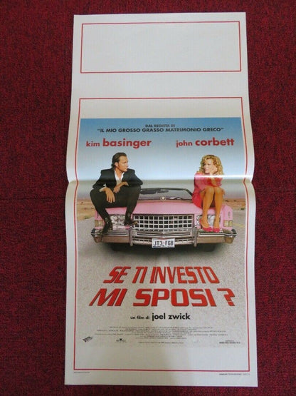 SE TI INVESTO MI SPOSI? ITALIAN LOCANDINA (27.5"x13") POSTER KIM BASINGER 2005 - Rendezvous Cinema